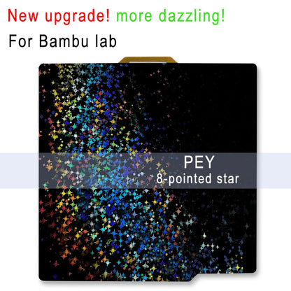 Bambu Lab Build Plate – PEI / PET / PEO 257x257mm | Double-Sided Spring Steel | X1 P1P A1