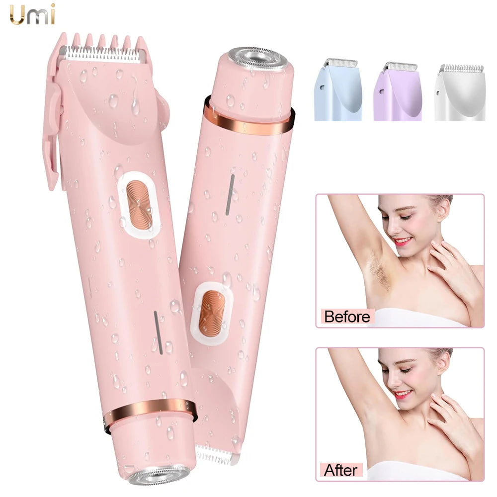 Electric Shaver for Women – Gentle Bikini Line, Underarm & Body Hair Remover
