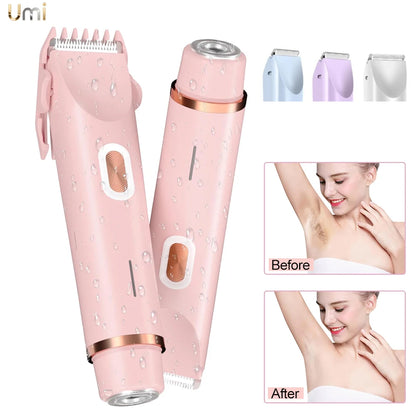 Electric Shaver for Women – Gentle Bikini Line, Underarm & Body Hair Remover