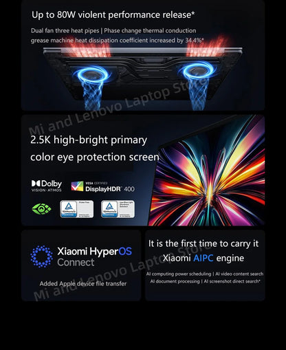 Xiaomi Redmi Book Pro 16 2025 – Core Ultra5-225H, 32GB DDR5, 1TB SSD, 2.5K 120Hz