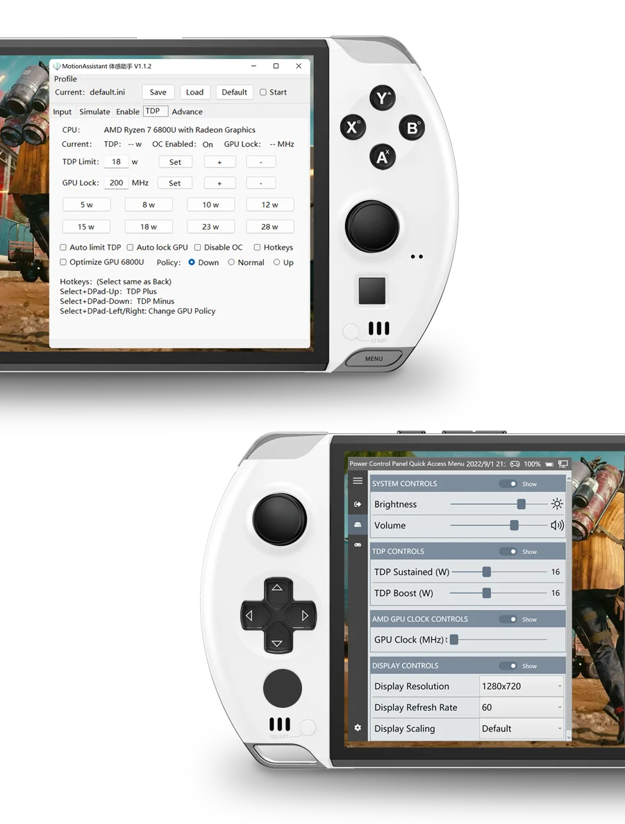 GPD WIN 4 2025 Handheld Gaming PC – AMD 8840U / HX370, 32GB RAM, up to 2TB SSD, Touch Screen