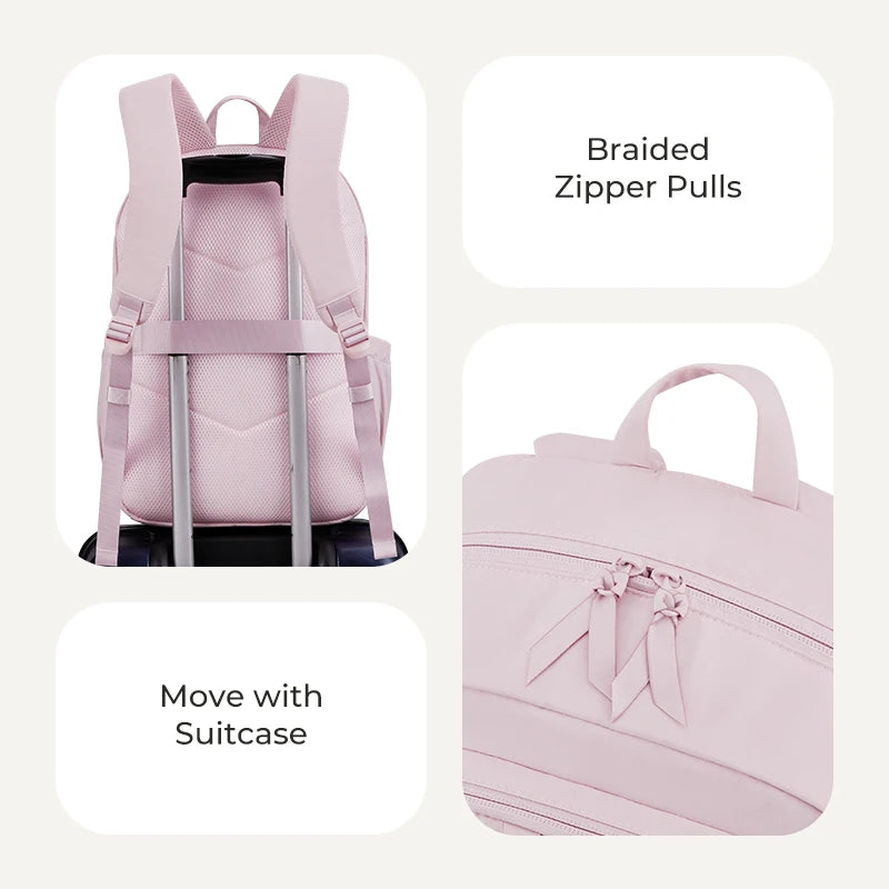 BAGSMART Large Laptop Backpack for Women & Men — Travel & College