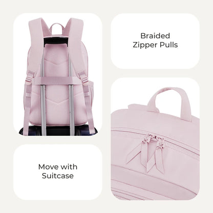 BAGSMART Large Laptop Backpack for Women & Men — Travel & College