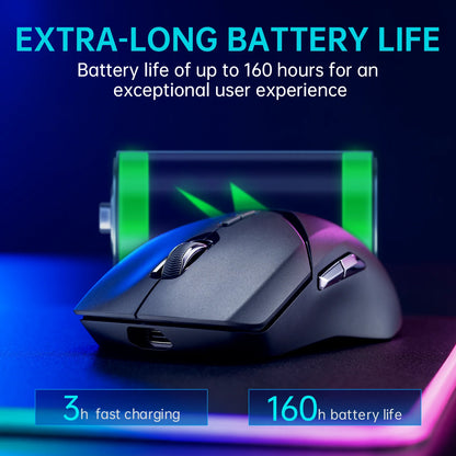 Rapoo VT9PRO Wireless Gaming Mouse – PAW3398, 68g, 26000DPI, Type-C, Programmable, Ergonomic