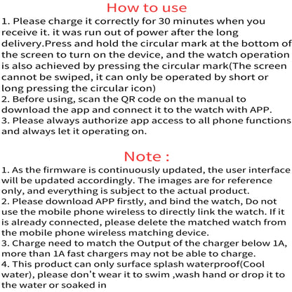 D13 Fitness Smart Watch - Heart Rate & Sleep Monitor, Activity Tracker