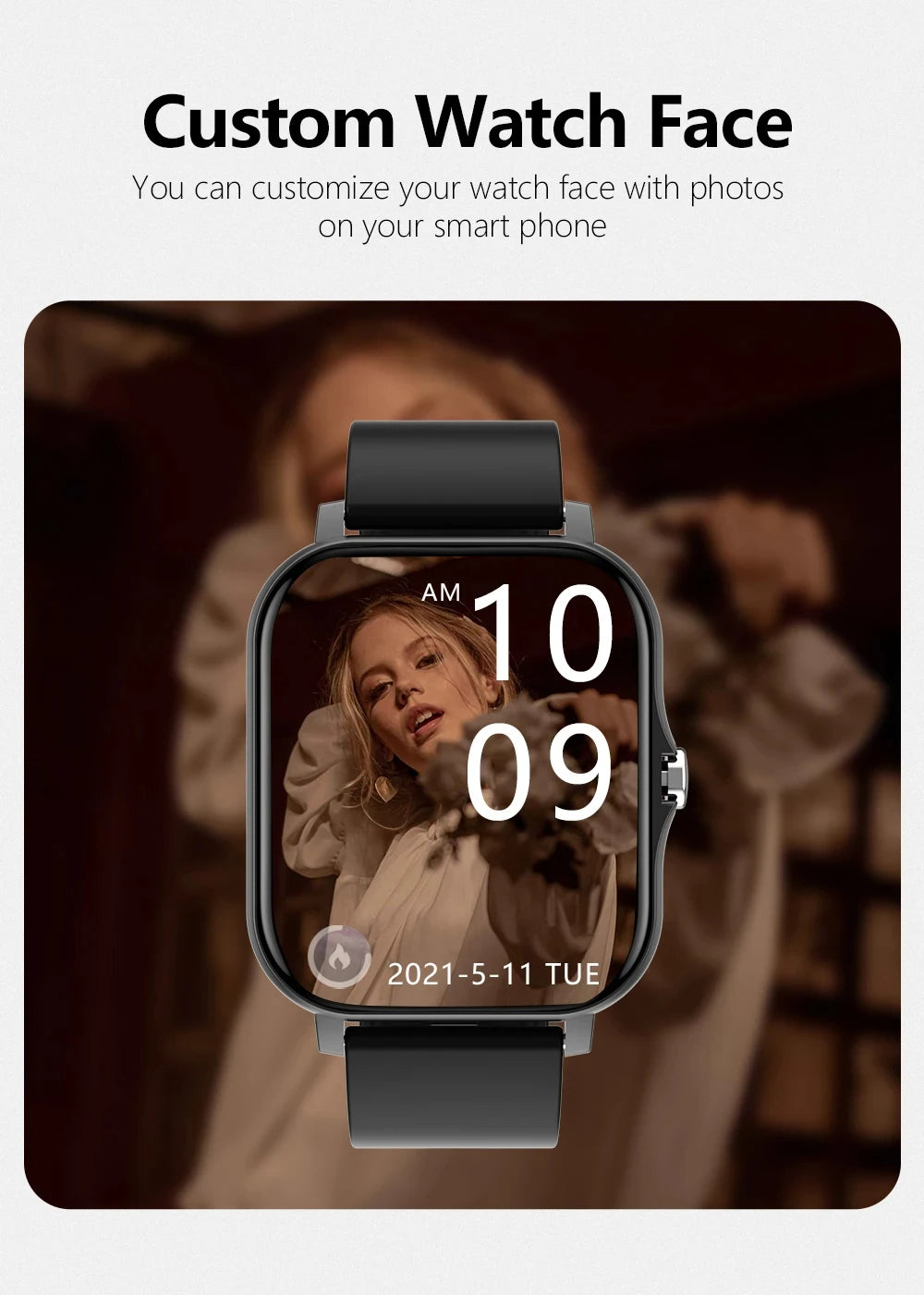 Smart Watch 2025 - 1.83" Display, Bluetooth Calling & Fitness Tracker for Men & Women