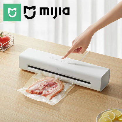 Xiaomi MIJIA Vacuum Sealer Machine 70kPa – Dry/Moist Modes, 10 Bags