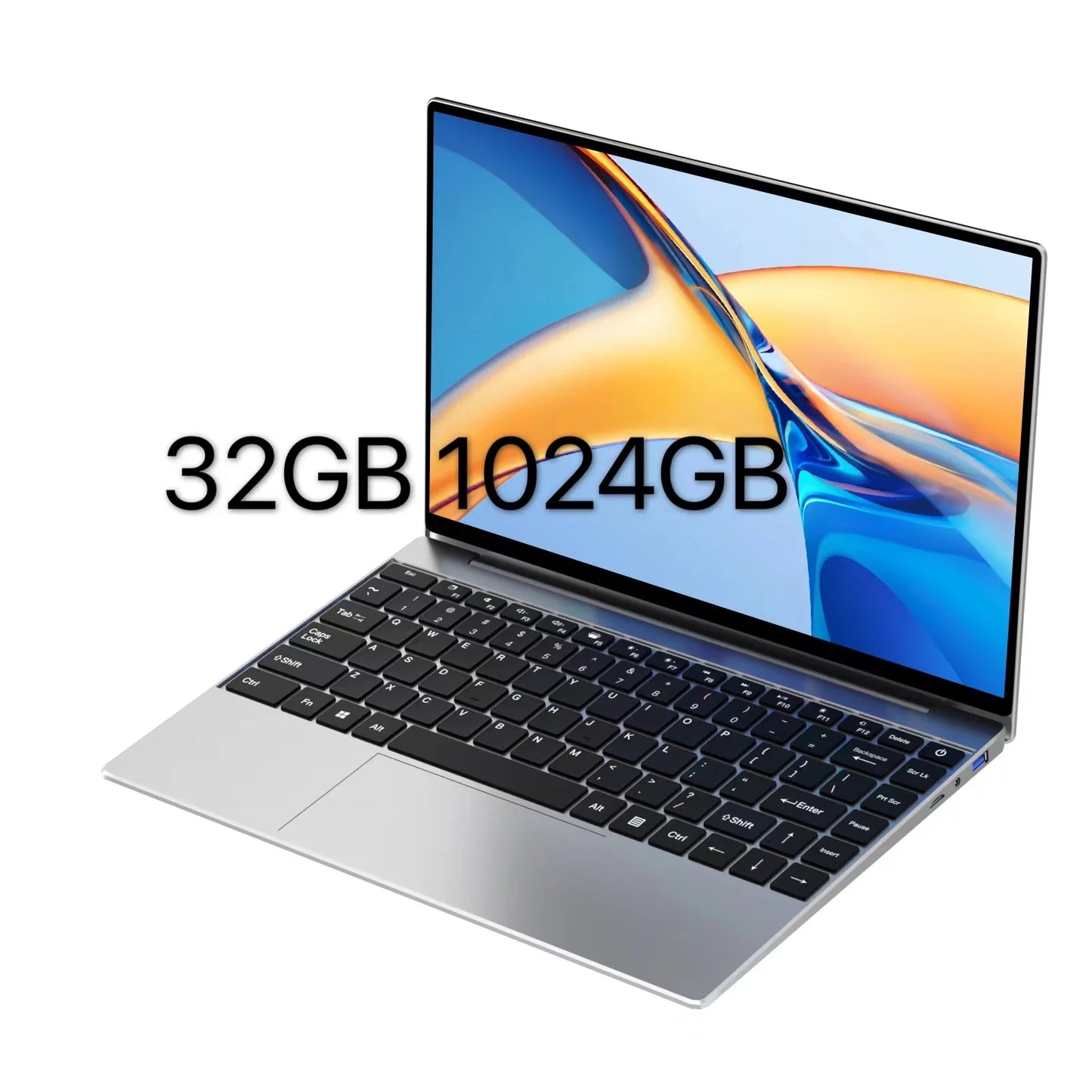 14.1" Slim Laptop – Intel Core i7, 16/32GB DDR4, up to 2TB SSD, Wi-Fi 6, Windows 11 Pro
