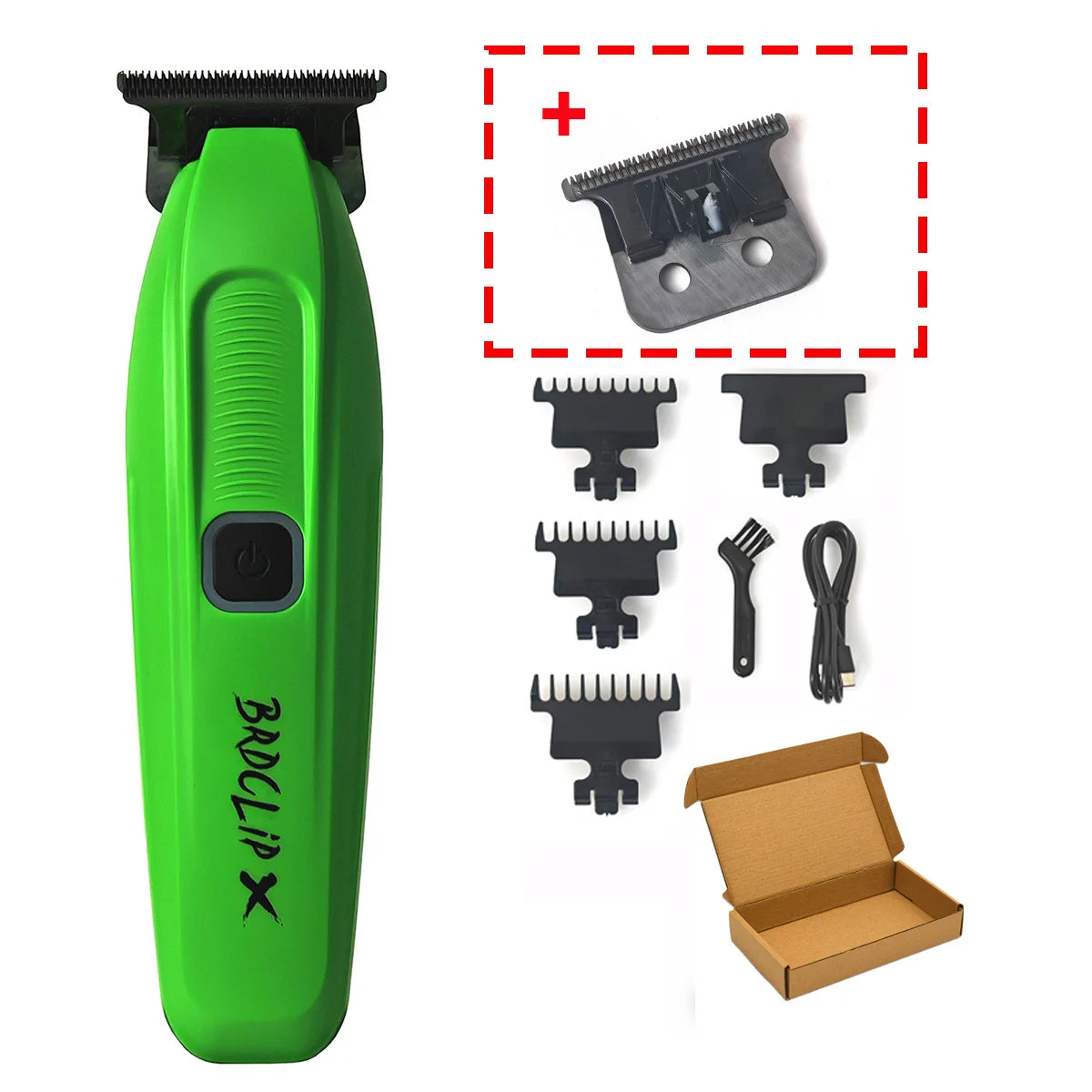 WMARK Men's Professional Electric Hair Clipper & Shaver Set – 9000RPM, 2000mAh, Wet/Dry, Salon Use