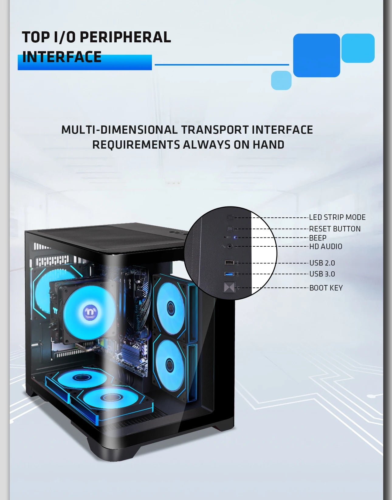 Red Shopping YEAH MAGIC gaming desktop PC with AMD Ryzen 5, 16GB DDR4, 1TB NVMe SSD, ARGB lighting, Windows 11.