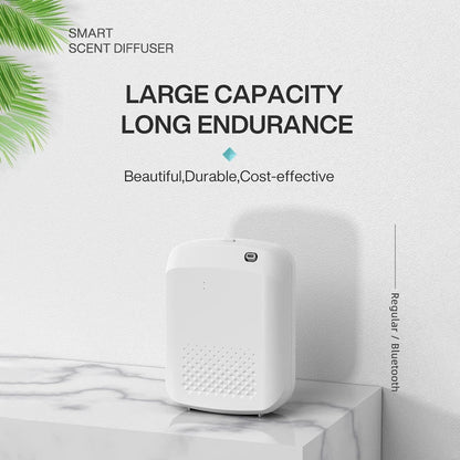 Smart Aroma Diffuser – 500m³ Coverage, Bluetooth & WiFi, Essential Oil Fragrance Diffuser for Hotels & Home