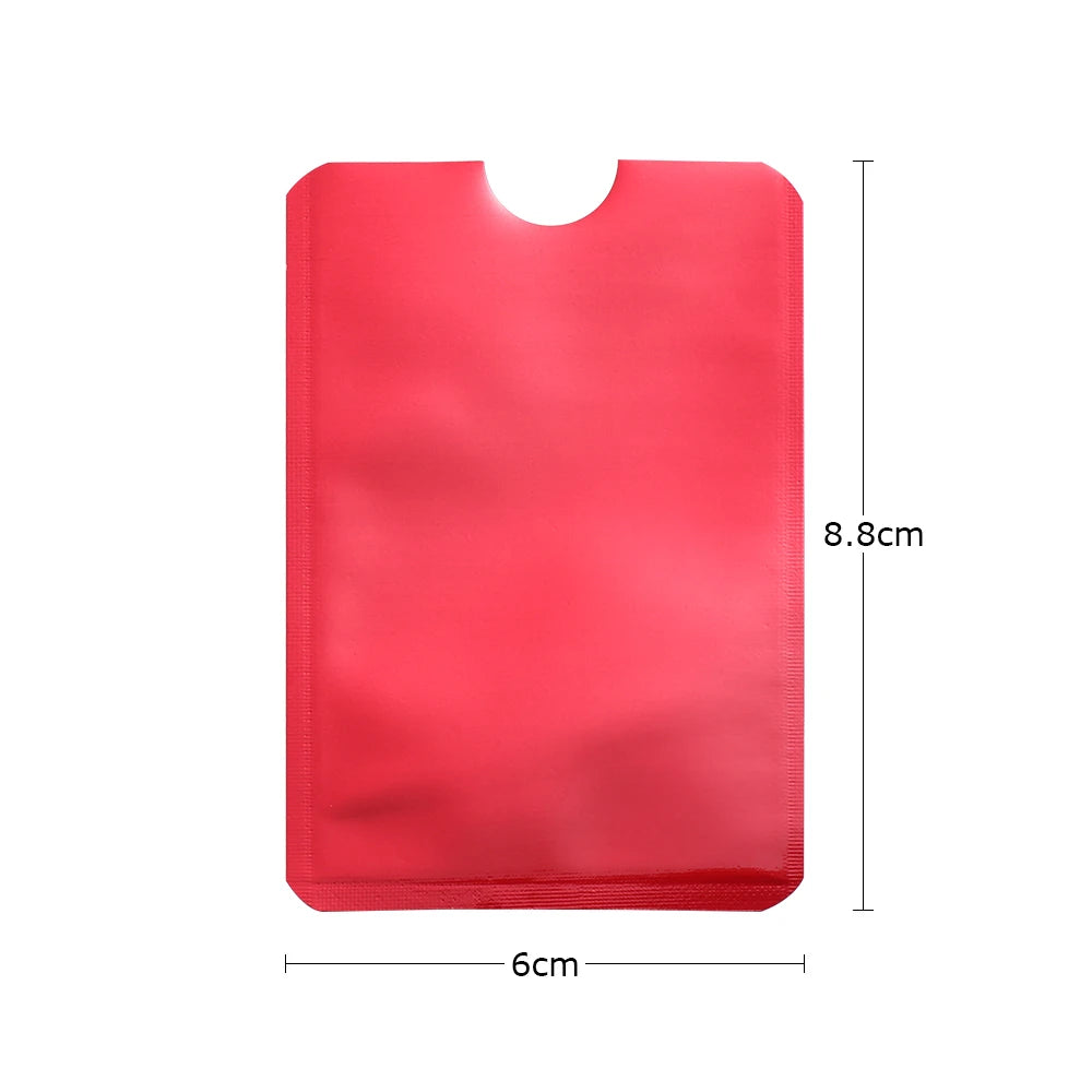 RFID Blocking Card Sleeve Protectors – 5 Pack