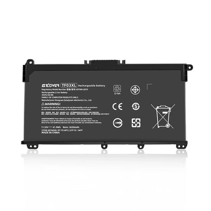 SKOWER TF03XL Laptop Battery — For HP Pavilion 14/15/17 Series (HT03XL Compatible)