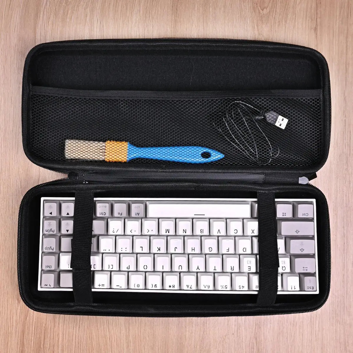 EVA Hard Shell Keyboard Bag – Fits 61% to Full-Size