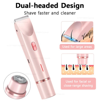 Electric Shaver for Women – Gentle Bikini Line, Underarm & Body Hair Remover
