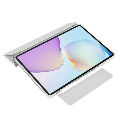 Huawei MatePad 11.5 2025 Smart Fold Case – Magnetic PU Leather + Acrylic Hard Back
