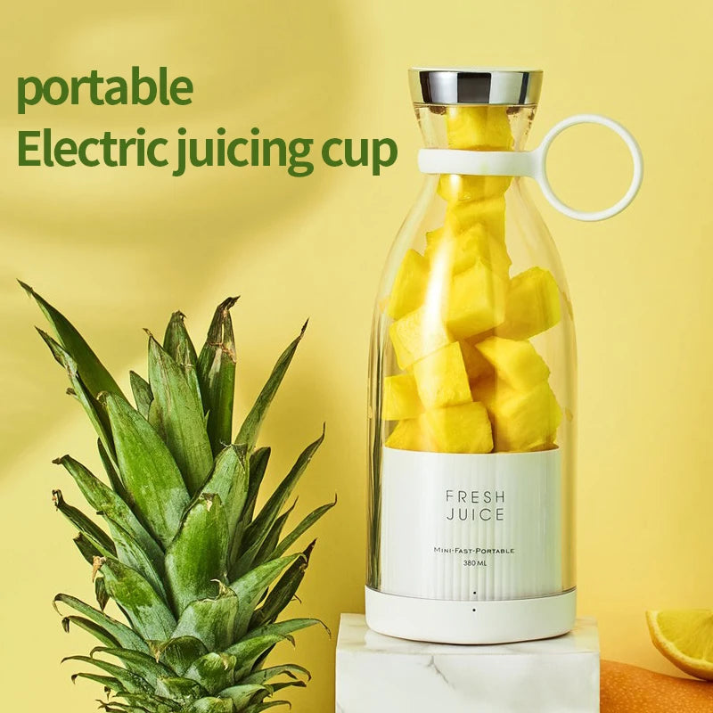 CHUJIN Mini Portable USB Juicer Blender | Smoothie & Milkshake Maker | CE