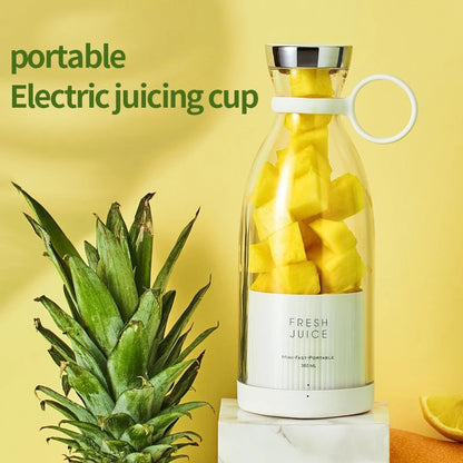 Mini Portable USB Juicer Blender – Electric Fruit Mixer