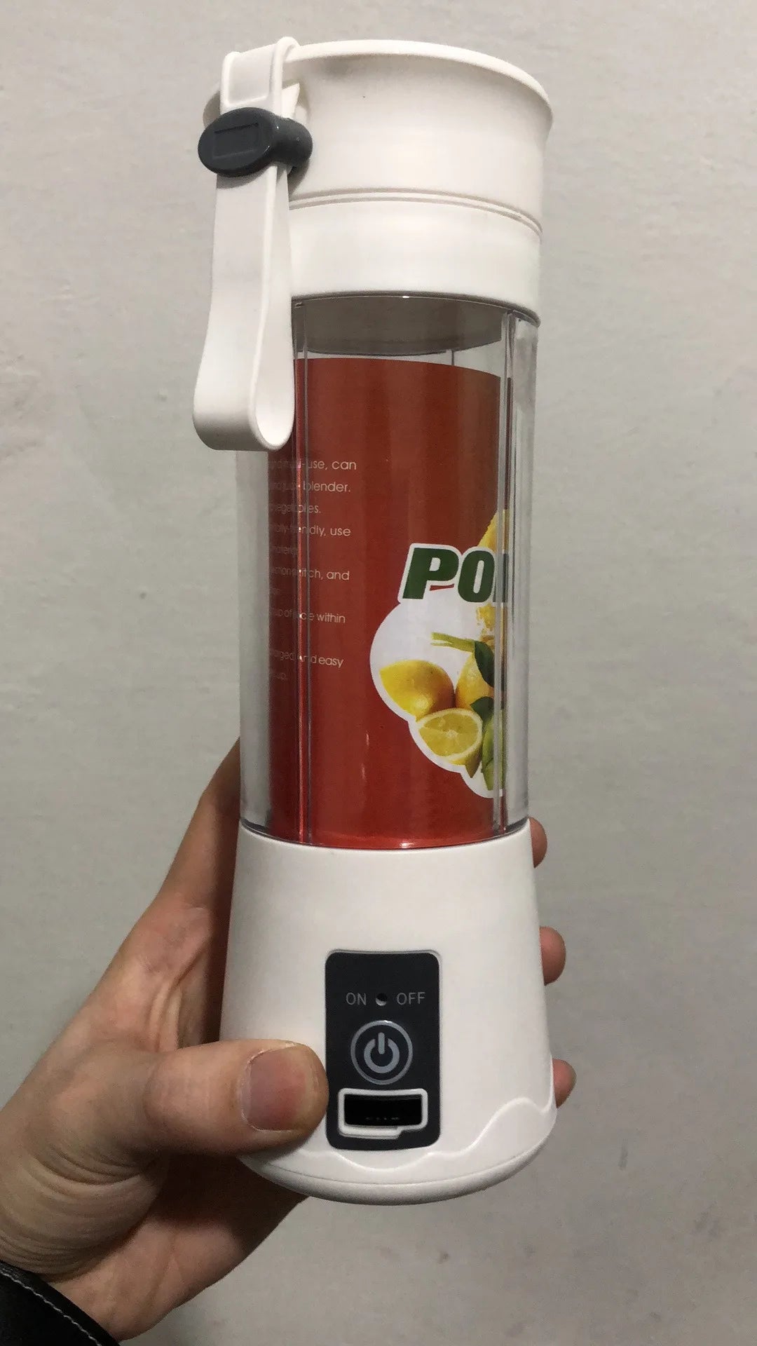 CHUJIN Mini Portable USB Juicer Blender | Smoothie & Milkshake Maker | CE