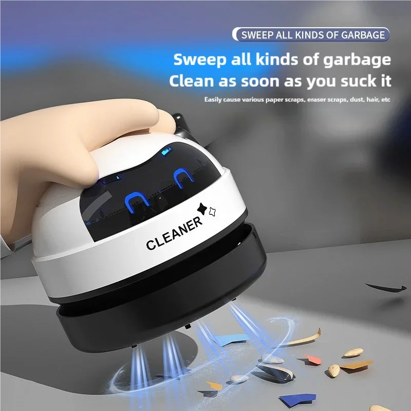 USB electric desktop vacuum cleaner by R.E.D. Shopping, compact keyboard and car dust cleaner with rechargeable design.