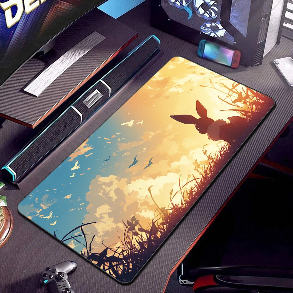 Psyduck Anime XXL Gaming Mouse Pad – Large Pokémon Desk Mat, Anti-Slip, Waterproof