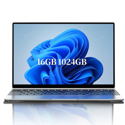 14.1" Portable Laptop Windows 11 — Intel Core i7 8650U, 32GB RAM, 2TB, 1080P Gaming Notebook