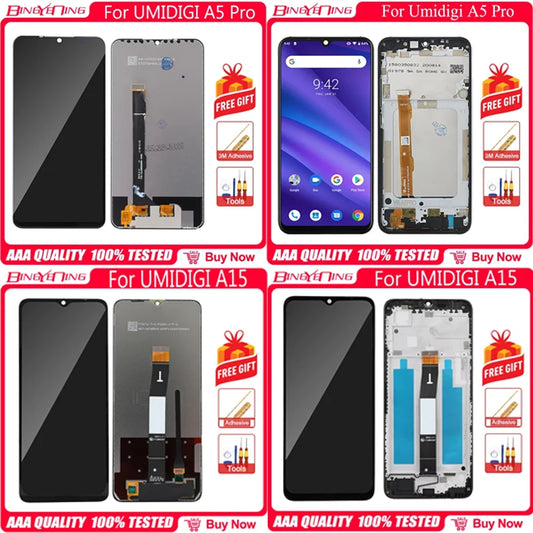 UMIDIGI LCD Screen Assembly Replacement – A5 Pro, A15, F3 5G, C1, G1, G3, G5A