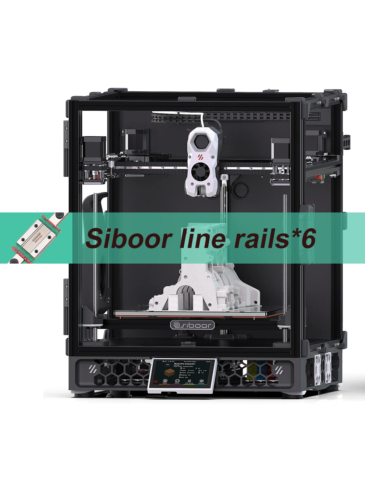 SIBOOR Voron Trident [June] CoreXY 3D Printer – Upgraded Stealthburner, AWD, Auto-Level