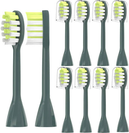 Set of soft bristle electric toothbrush replacement heads for adults, available in 4, 6, or 8 pack from R.E.D. Shopping.