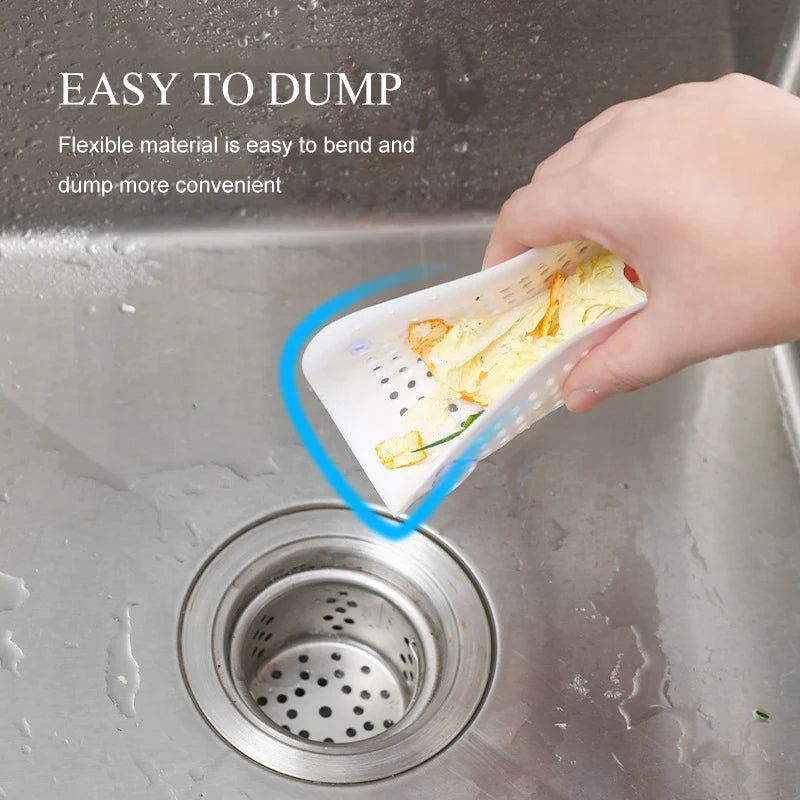 Silicone Sink & Drain Hair Catcher | Shower & Bathtub Filter Screen