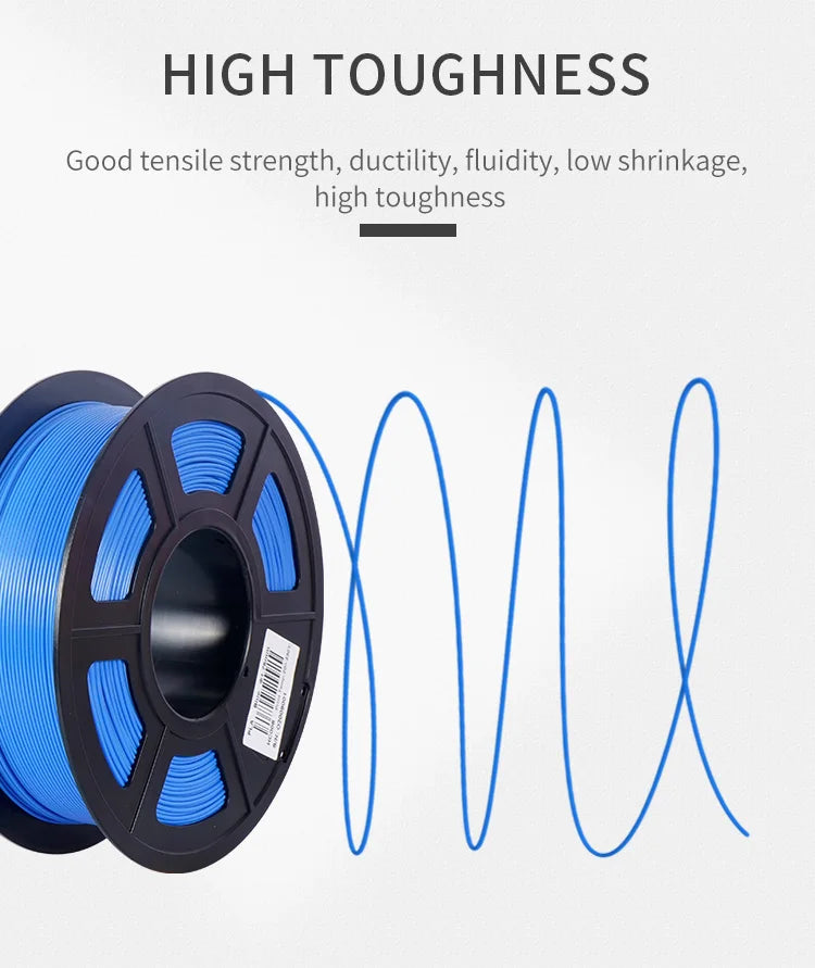 3D Printer Filament Bundle – 10KG, 1.75mm PLA / PETG, 10 Rolls, Mixed Colors & Materials, Fast Ship