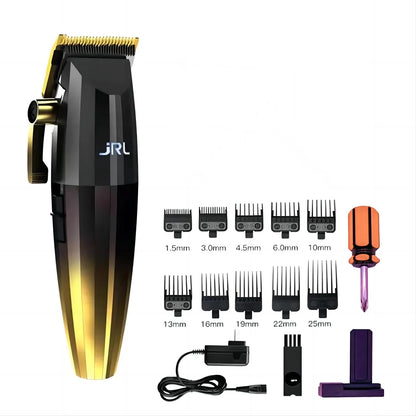 JRL 2020C/T Professional Hair Clipper – Gold & Silver, Barber Set Options
