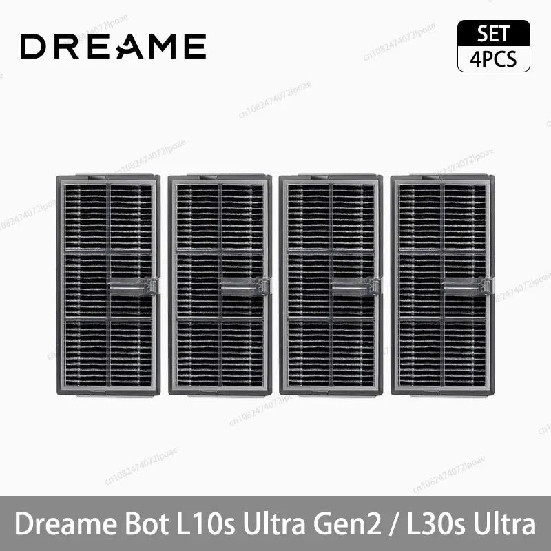 Dreame L10s Ultra Gen2 / L30s Ultra Robot Vacuum Spare Parts – Brush, Filter, Mop & Dust Bag