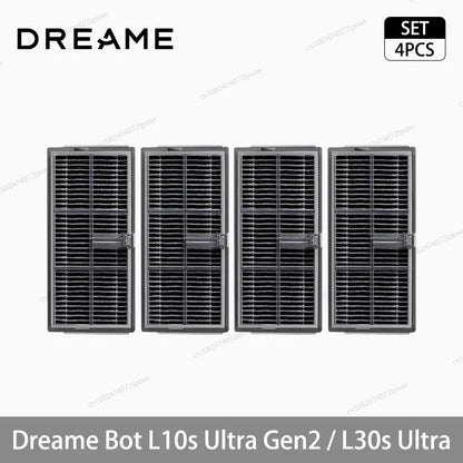 Dreame L10s Ultra Gen2 / L30s Ultra Robot Vacuum Spare Parts – Brush, Filter, Mop & Dust Bag