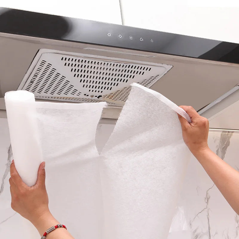Range Hood Oil Filter Paper | Non-Woven Cooker Hood Grease Filter 5m/10m