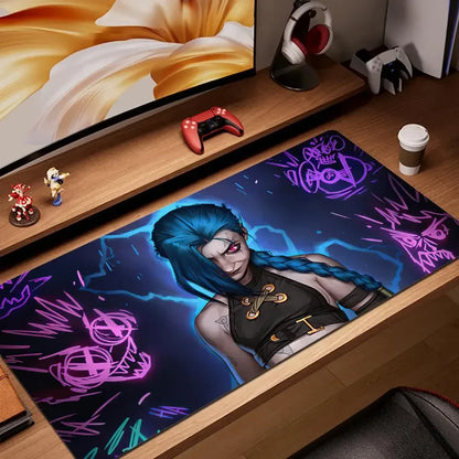 Arcane Jinx Large Gaming Mouse Pad — Desk Mat, Multiple Sizes & Thickness