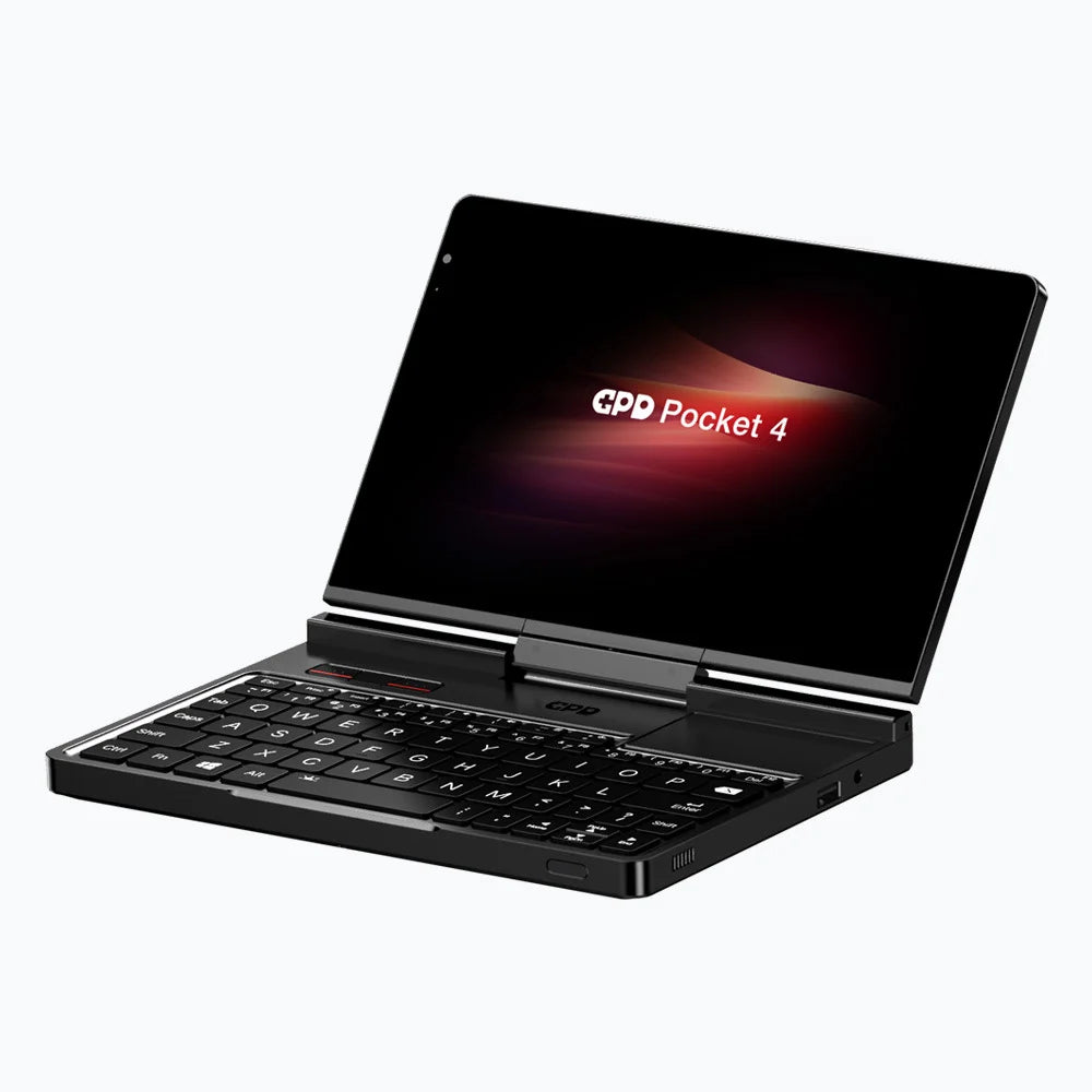GPD Pocket 4 Mini Laptop – 8.8" 2.5K 144Hz, AMD Ryzen 7 8840U / AI 9 HX 370, Up to 32GB RAM