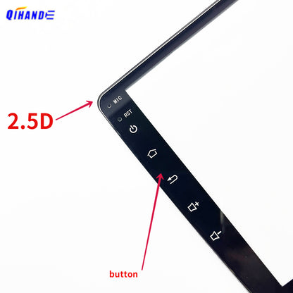 Car DVD GPS Touch Screen Digitizer – 2.5D Glass Replacement Panel 9" & 10.1"