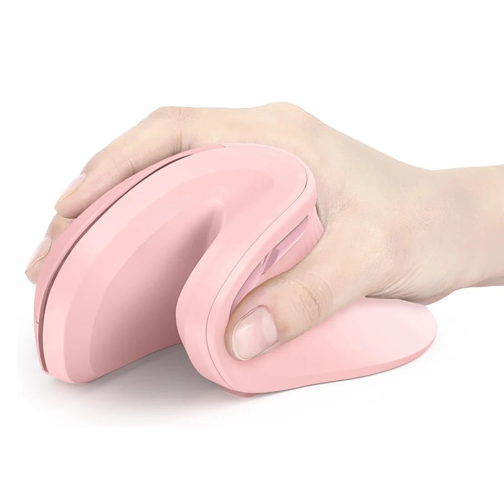 Seenda Bluetooth Vertical Ergonomic Mouse — Dual Mode Wireless for PC, Laptop & Mac