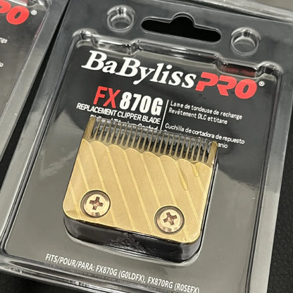 Titanium-coated FX707 blade compatible with BAB PRO trimmer, designed for precise grooming and durable performance.