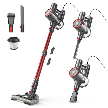 INSE I8 Corded Vacuum Cleaner 6-in-1 | 25KPa 600W | EU & US Plug | Carpet & Pet Hair