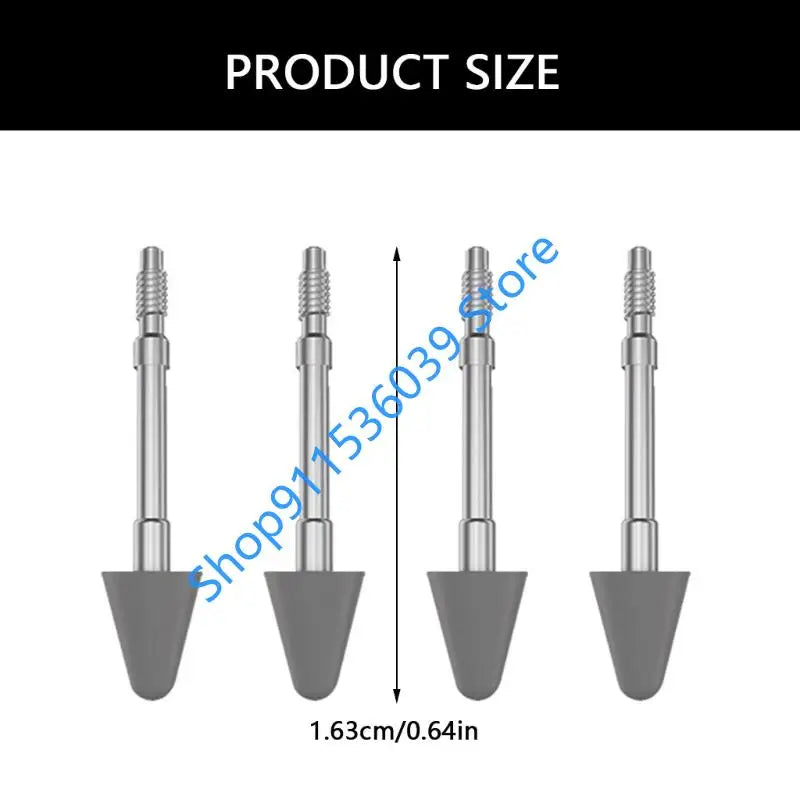 BGEKTOTH Pencil Nibs for Lenovo Precision Pen 3 – 4pcs Replacement Tips for Pad Pro 12.6 / 11.2" (Wireless)