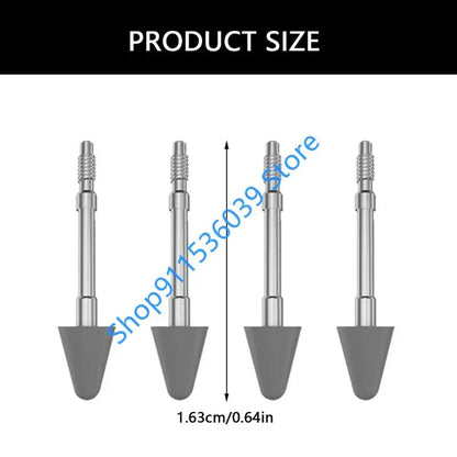 BGEKTOTH Pencil Nibs for Lenovo Precision Pen 3 – 4pcs Replacement Tips for Pad Pro 12.6 / 11.2" (Wireless)