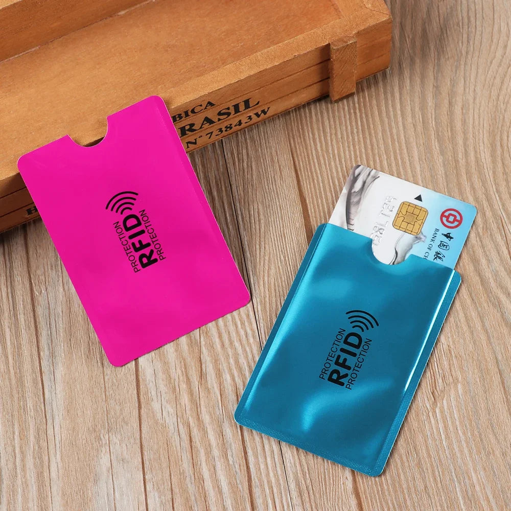 RFID Blocking Card Sleeve Protectors – 5 Pack