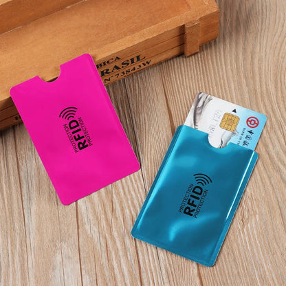 RFID Blocking Card Sleeve Protectors – 5 Pack