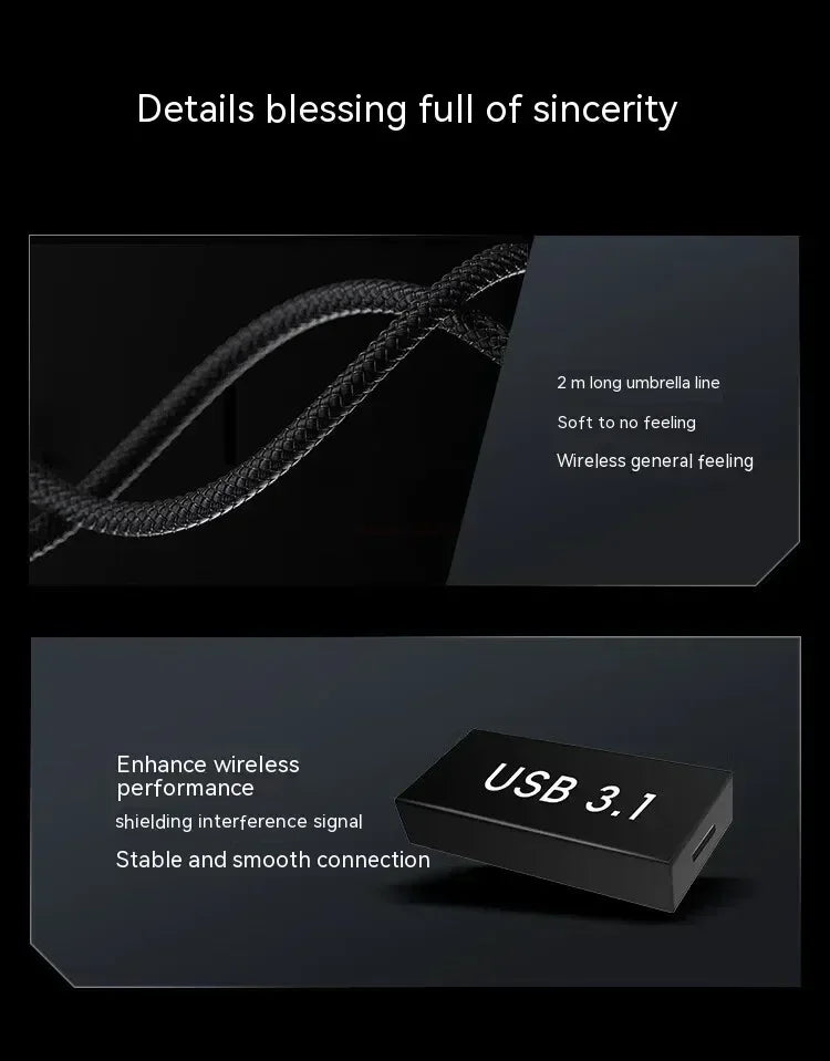 Metaphyuni Metapanda P1 Pro Wireless Gaming Mouse – PAW3395, Low Latency, Lightweight, Ergonomic