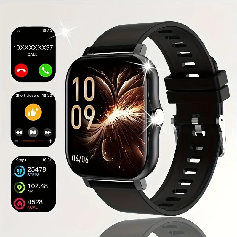 Smart Watch 2025 - 1.83" Display, Bluetooth Calling & Fitness Tracker for Men & Women