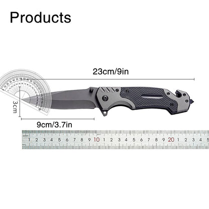 EDC Folding Pocket Knife with Clip – Outdoor Survival & Camping
