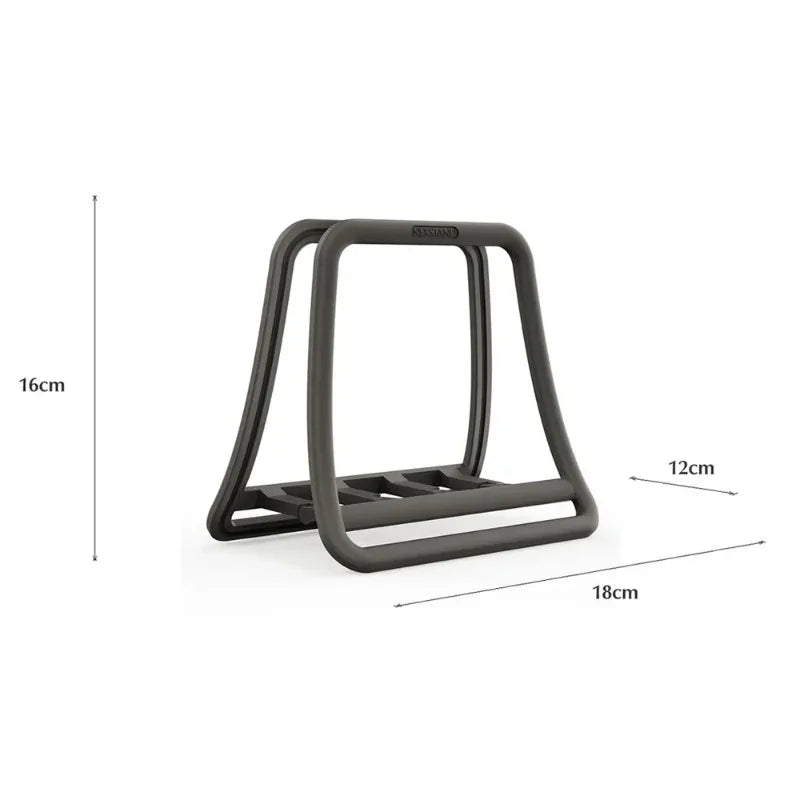 Vertical Laptop & iPad Stand – Gravity-Based, Multi-Device Desktop Holder, ABS Plastic