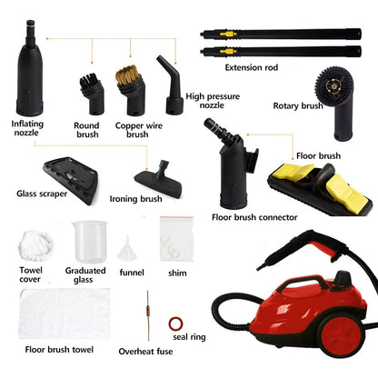 DIVEDEER Handheld Steam Cleaner 220V EU – High Temperature Sterilization